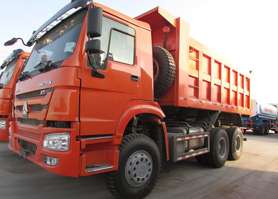 ZZ3257N3247B 6x4 371hp Euro II Red 20cbm SINOTRUK Dump Truck