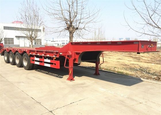 Lowboy 3 Axles 50 Tons 4 Axles Low Loader Tractor Trailer