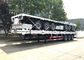 Three Axle Flatbed 12m Shipping Container Delivery Trailer