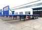 Shipping Container Trailer Transport 20 Ft 40ft Container 3 Axle Flat Bed Trailer