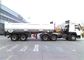 Truck 60 Ton 35 Cubic U Type Tandem Semi Dump Trailer