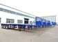 3 Axle 40ft Flat Deck Trailers For Transporting Container