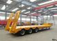 Three Axle Lowbed 80 Ton 120 Ton 50T Low Bed Semi Trailer