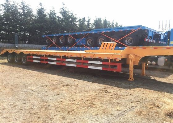 Excavator Transport 80T Lowboy Low Bed Semi Trailer