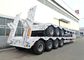 Extendable Lowboy Loader 3 Axle 80 Tons Low Bed Semi Trailer
