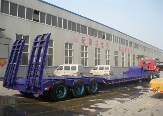 Low Bed ADR Standard 3 Axles Drop Deck Trailer