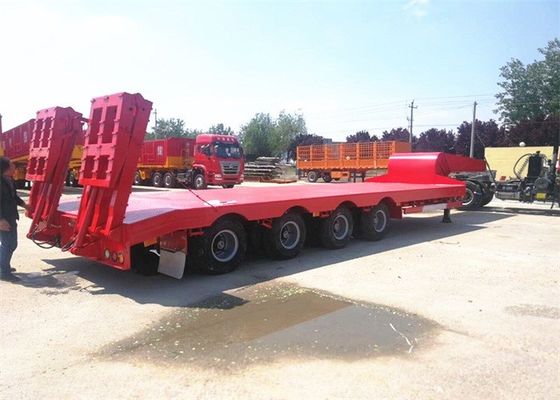 Lowboy 3 Axles 50 Tons 4 Axles Low Loader Tractor Trailer