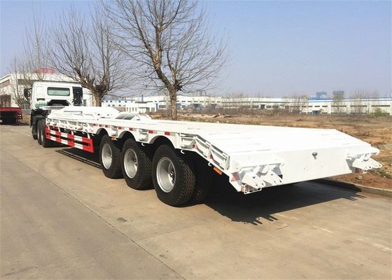 3 Axles 60 Ton Swan Neck Low Bed Semi Trailer