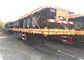 3 Axles 40 Feet 20ft Flat Bed Shipping Container Trailer