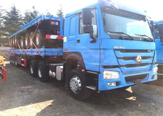 Lock Transporter Q235 Steel 60 Ton Shipping Container Trailer