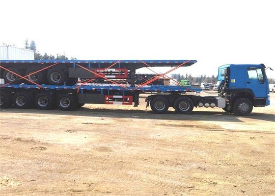 Lock Transporter Q235 Steel 60 Ton Shipping Container Trailer