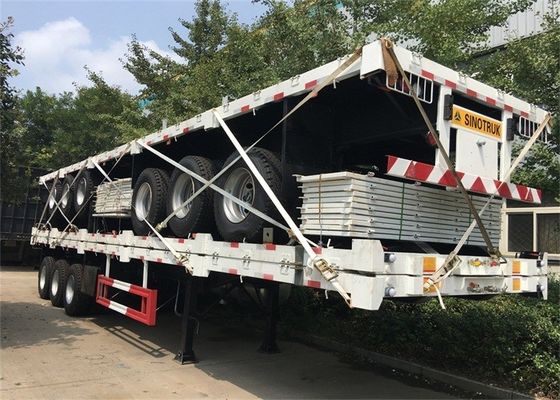 Lock Transporter Q235 Steel 60 Ton Shipping Container Trailer