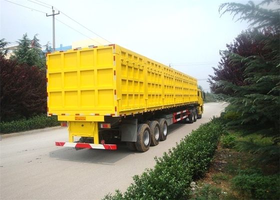12r22.5 Tire HYVA Cylinder 40T Truck Dump Trailer