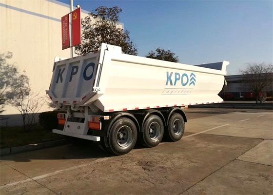 Steel Q345 Heavy Duty 80 Tons Truck Dump Trailer