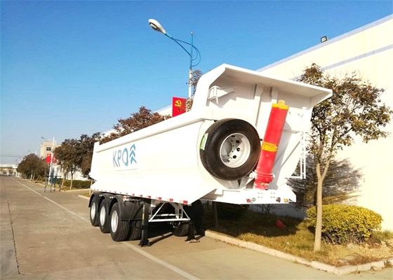 Steel Q345 Heavy Duty 80 Tons Truck Dump Trailer