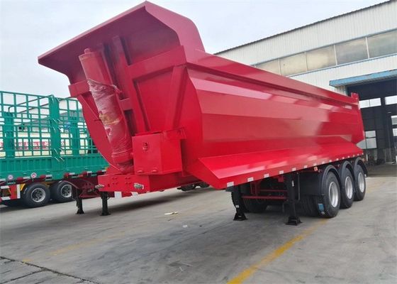 35/40 CBM 3 Axle 45 Cubic Meters Truck Dump Trailer