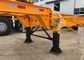 Dual Line Braking Straight Beam 40Foot Flatbed Container Trailer