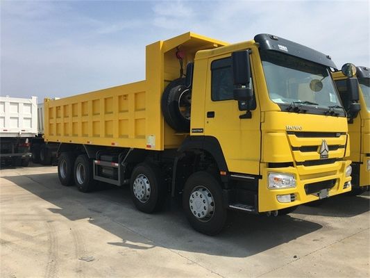 Comfortability 371hp 12 Wheeler SINOTRUK Tipper Truck