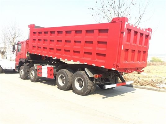 Comfortability 371hp 12 Wheeler SINOTRUK Tipper Truck