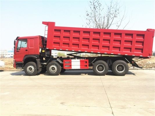 Comfortability 371hp 12 Wheeler SINOTRUK Tipper Truck