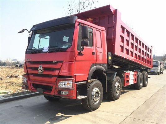 Comfortability 371hp 12 Wheeler SINOTRUK Tipper Truck