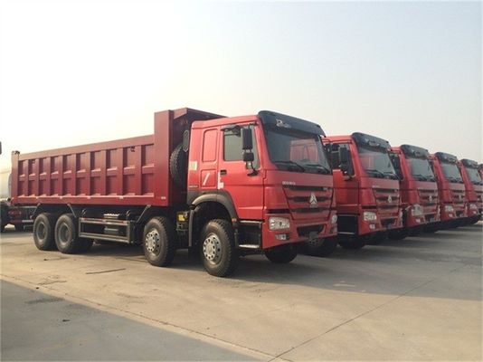 Euro 2 8x4 12 Wheels 30t 60t SINOTRUK Tipper Truck