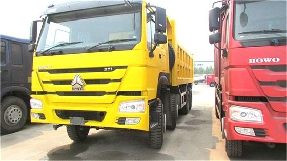 50 Ton 8x4 12 Wheeler 80km/H SINOTRUK Tipper Truck